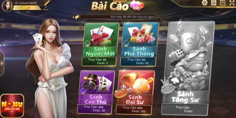 Bài cào Nohu65 mang đến trải nghiệm tuyệt vời